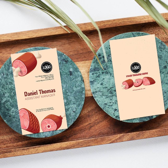 Personalise Business | Butcher Shop Card (Creator Uploaded)