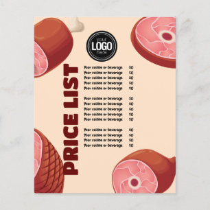 Personalise Business   Butcher Shop Flyer