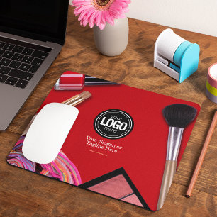 Personalise Business   Modern Makeup Company Mouse Pad
