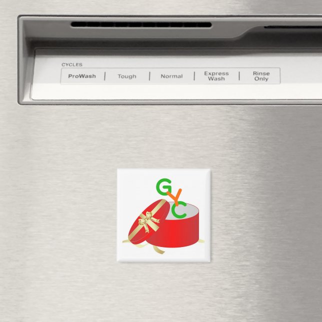 Personalise Business Organisation Event Logo Magnet (In Situ (Dishwasher))