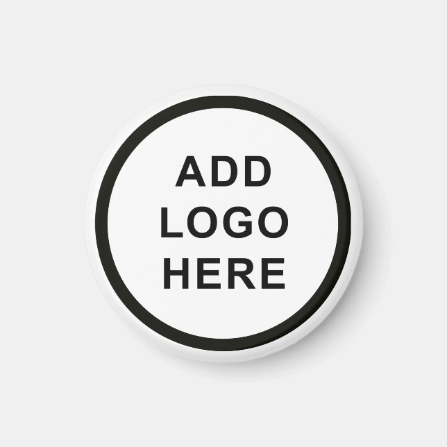 Personalise Business Organisation Event Logo Magnet (Front)