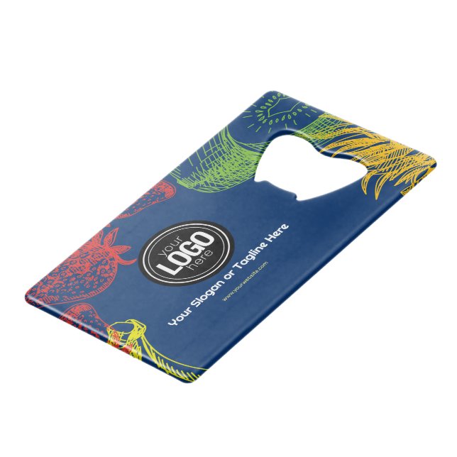 Personalise Business | Tropical Fruits Company (Front Angled)