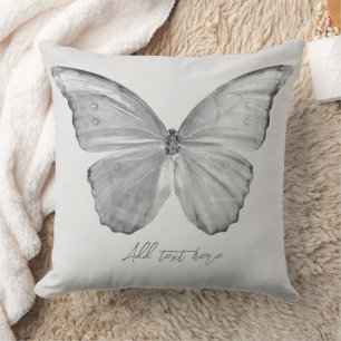 Personalise Butterfly Pillow