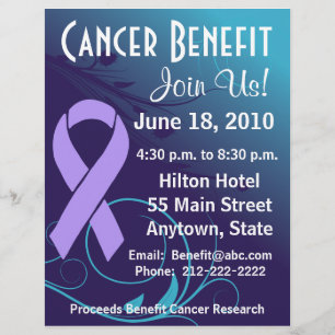 Personalise Cancer Benefit Flyer