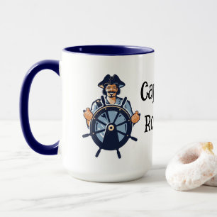 Personalise Captain  Mug