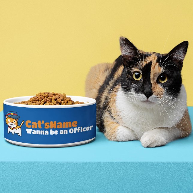 Personalise Cat's wanna be an Officer (Creator Uploaded)