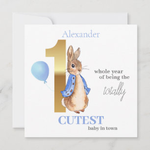 Personalise Child's name Peter the Rabbit 