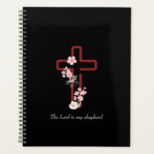 Personalise Christmas Holly Cross Planner