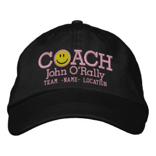 Personalise Coach Cap Your Name Your Game!