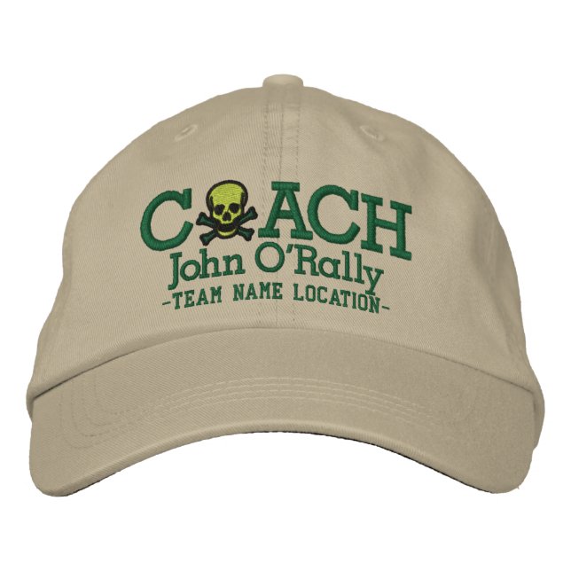 Personalise Coach Skull Cap Your Name Your Game! (Front)