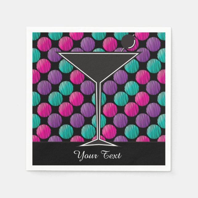 Personalise Cocktail Fun Napkin (Front)