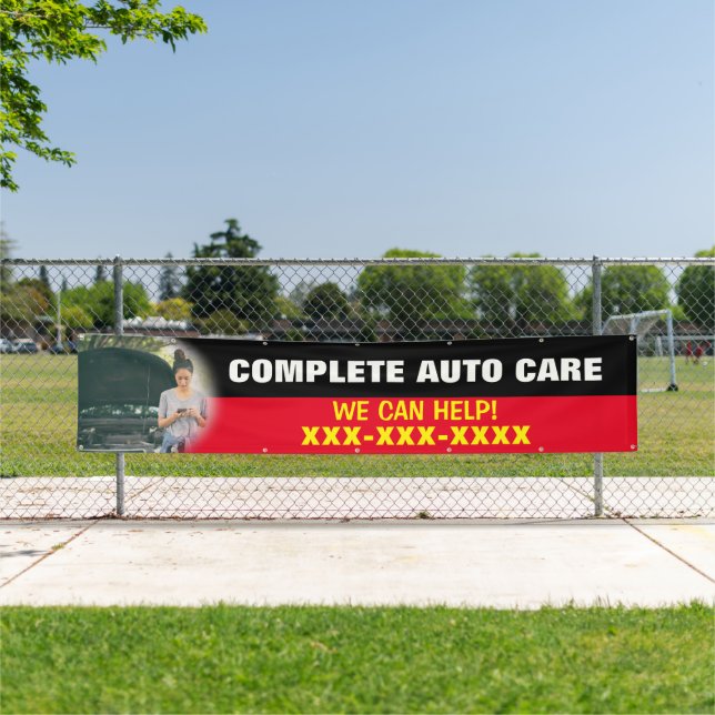 Personalise Complete Auto Care We Can Help Large Banner (Insitu)