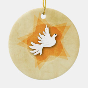 Personalise Confirmation Congratulations Gift Coll Ceramic Tree Decoration