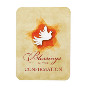 Personalise Confirmation Congratulations Gift Coll Magnet