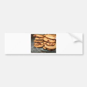 Personalise Cookies Dessert Chocolate Chip Sweets Bumper Sticker