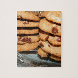 Personalise Cookies Dessert Chocolate Chip Sweets Jigsaw Puzzle