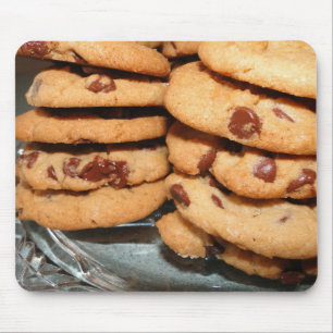 Personalise Cookies Dessert Chocolate Chip Sweets Mouse Pad