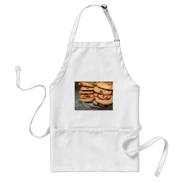 Personalise Cookies Dessert Chocolate Chip Sweets Standard Apron (Front)