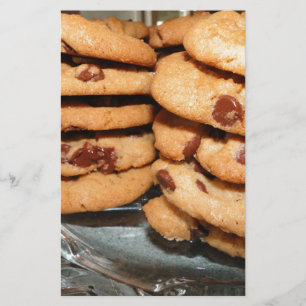Personalise Cookies Dessert Chocolate Chip Sweets Stationery