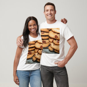 Personalise Cookies Dessert Chocolate Chip Sweets T-Shirt