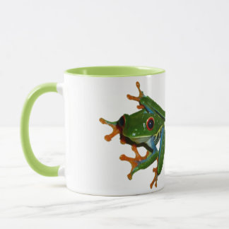 Personalise Costa Rica Red Eyed Frog Mug