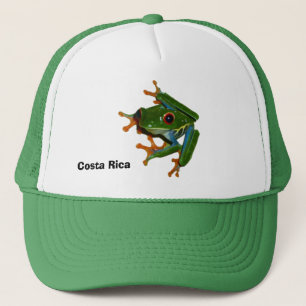 Personalise Costa Rica Red Eyed Frog Trucker Hat