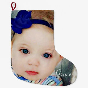 Personalise Custom Designed Large Christmas Stocking