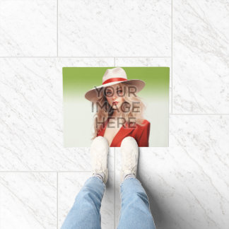 Personalise Custom Photo Area Rug Horizontal Image