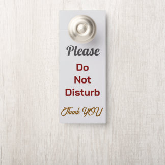 personalise custom templet Standard small Door Hanger