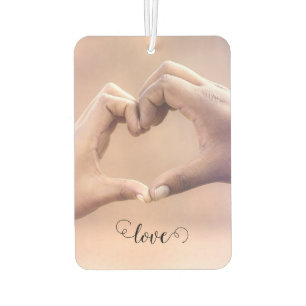 Personalise Custom Two-Sided Photo Car Air Freshener