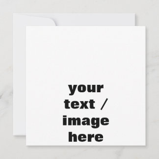 Personalise Customise  Invitation