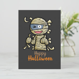 Personalise Cute Happy Mummy Invitation