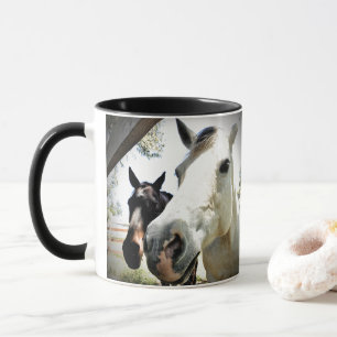 Personalise - Cute Horse Friends Mug