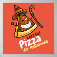 Personalise Cute Let's Eat Pizza