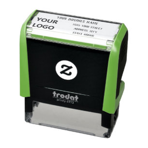 Personalise Design Your Own Address Stamp Template