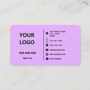 Personalise Design Your Own Business Card Template