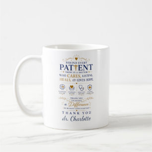 Personalise Doctor Appreciation Medical Gifts Coffee Mug