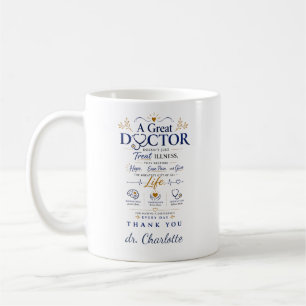Personalise Doctor Thank You Gifts Coffee Mug