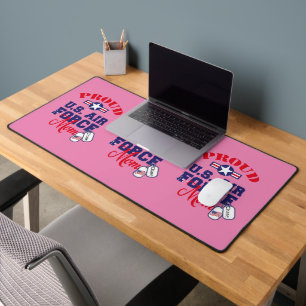 Personalise Dog Tag U.S. Air Force Mum Desk Mat