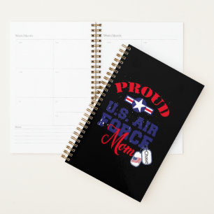 Personalise Dog Tag U.S. Air Force Mum Planner