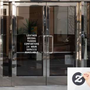 Personalise Dry Cleaners Services Front