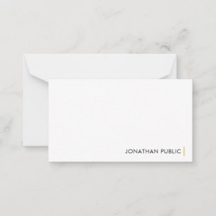 Personalise Elegant Modern Simple Design Template