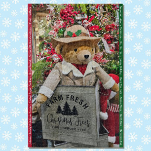 Personalise Family Name Christmas Gift 1000 pc Jigsaw Puzzle