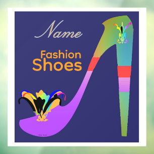 Personalise Fashion Shoes Business Logo