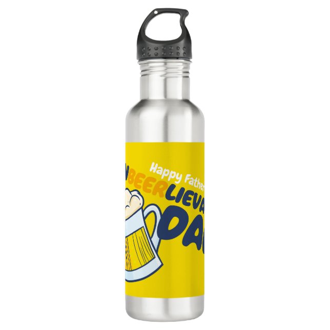 Personalise Father's Day | Unbeerlievable Dad 710 Ml Water Bottle (Front)