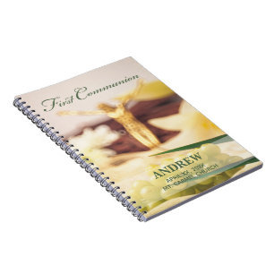 Personalise, First Communion Congratulations Notebook
