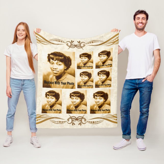 Personalise Fleece Blanket (In Situ)