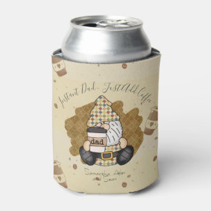 Personalise for Coffee Lover Dad   Vintage Can Cooler