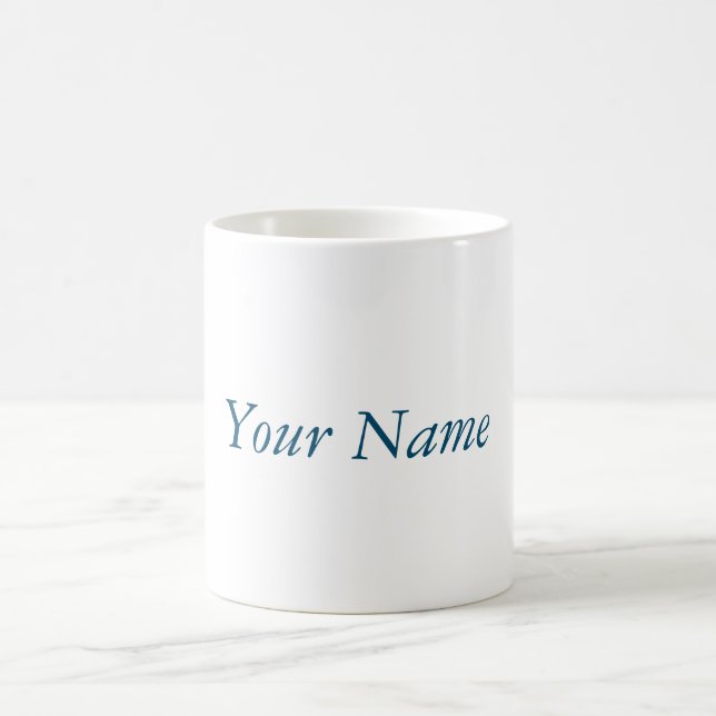 Personalise for White 11 oz Mug - HAMbyWhiteGlove (Center)
