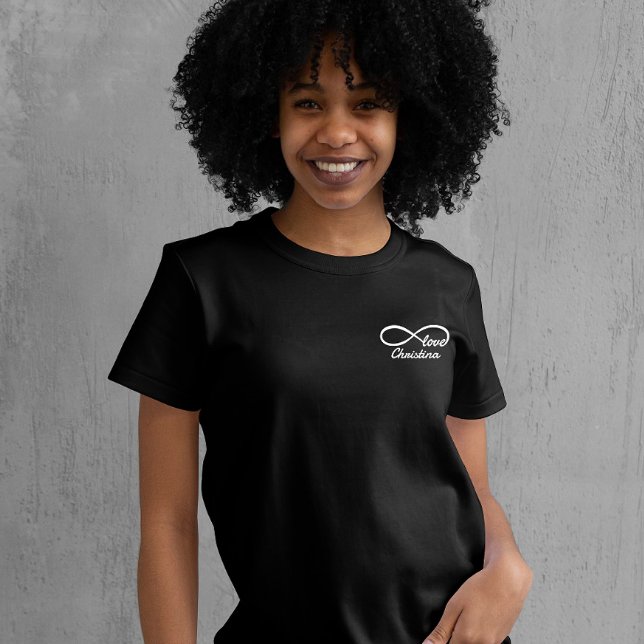 Personalise Forever Love Couple  T-Shirt (Creator Uploaded)